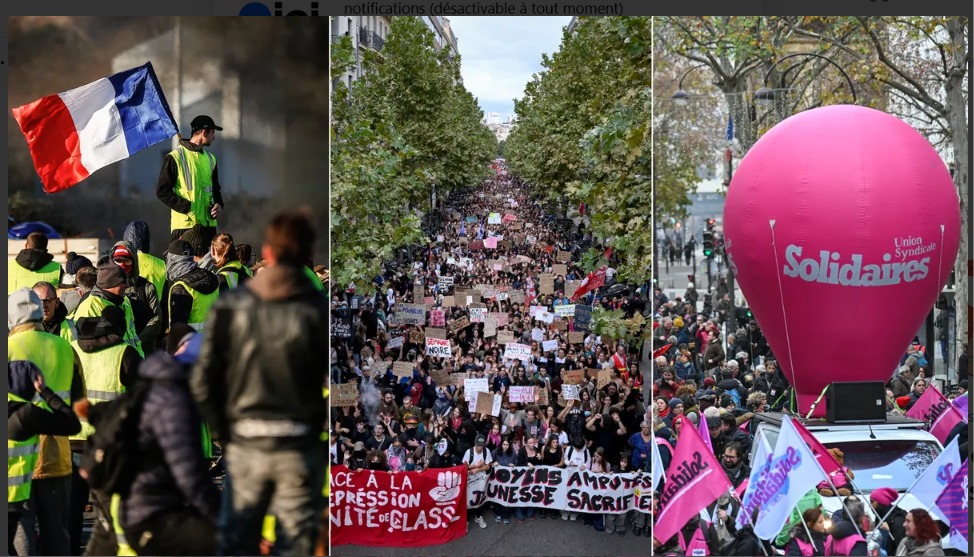 Mobilisation lycéenne à Paris septembre - octobre 2026